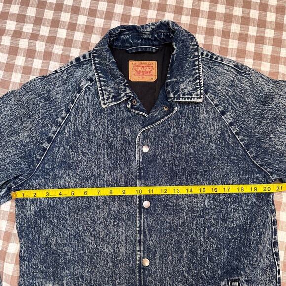 Levi’s x Patta Acid Wash Denim Coaches Jacket RARE - Picture 5 of 9